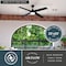 Vaxcel Hamlin Black Contemporary 52-in. Ceiling Fan with LED Light Kit and Remote F0125 - alternate 6